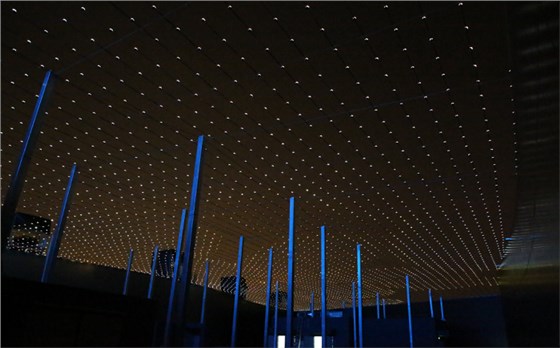 建筑第五立面點光源