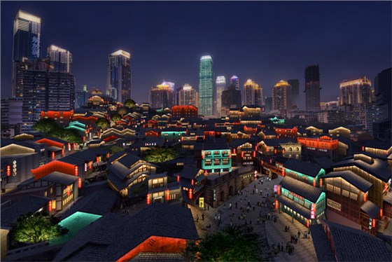 城市亮化工程公司-信達(dá)電通 (2)