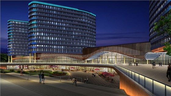 下沉廣場視點(diǎn)