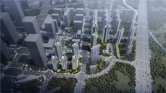 成都中海秦皇寺夜景照明設計