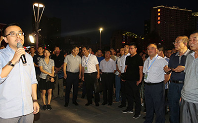 西安高新區璀璨之夜“互看、互學、互比”現場交流會