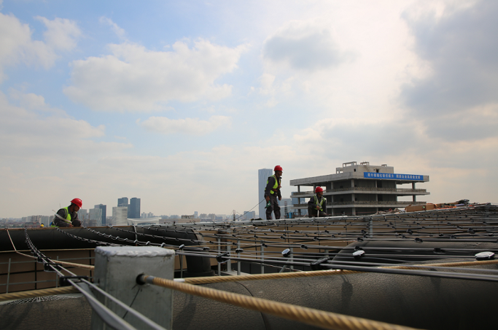 建筑第五立面點光源