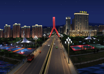 寶雞一河兩岸夜景照明設(shè)計(jì)